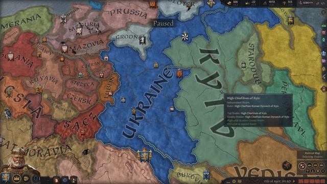 Crusader Kings 3 - #8 Завоювання Мінську (Проходження українською) смотреть онлайн