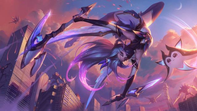 Звездная защитница Акали Voice - ру́сский язы́к (Russian) - League of Legends смотреть онлайн