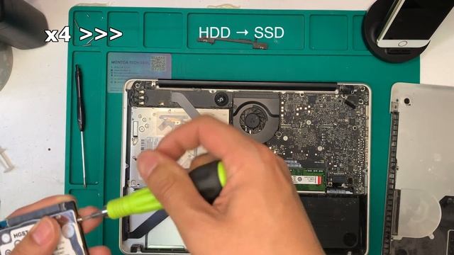 Compare SSD vs. HDD boot speed macOS Macbook Pro A1278 Mid-2012 Upgrade System Cloning смотреть онлайн