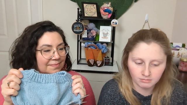 Knitting Finishes, New Starts, Purchases and Another New Knit Along: Rose Opal Knits Episode 74 смотреть онлайн
