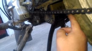 Замена цепи на "альфе "