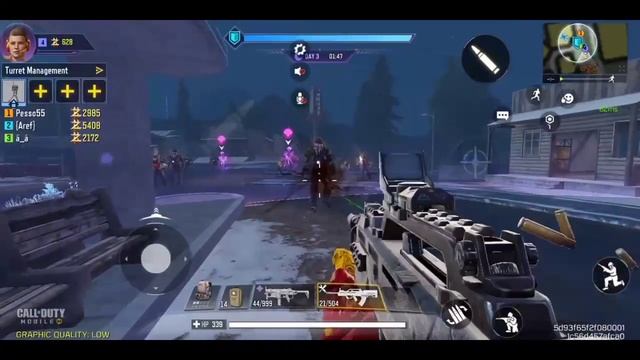CODM ZOMBIES! Kill 5 igniter Zombies at night in Undead Siege Hard ! смотреть онлайн