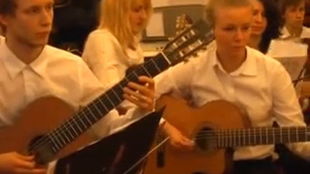 Оркестр гитаристов "Анимато" ДМШ №91 смотреть онлайн