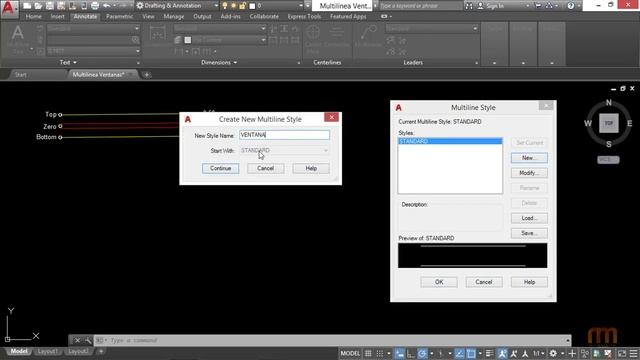 Crear multilíneas para ventanas (ML) para AutoCAD смотреть онлайн