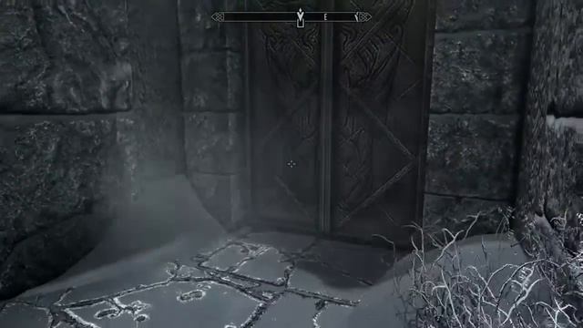 The Elder Scroll V: Skyrim - Special Edition: High Hrothgar, Map Glitch