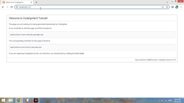 #3 Codeigniter tutorial in tamil | Default Controller and Default Function | index() function смотреть онлайн