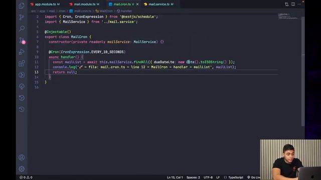 AGENDADOR DE TAREFAS COM CRON NO NESTJS смотреть онлайн