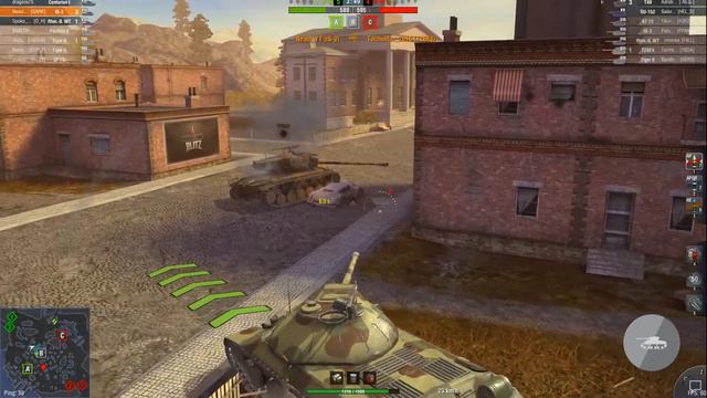 WoT Blitz -- IS-3 [Review and Gameplay] смотреть онлайн