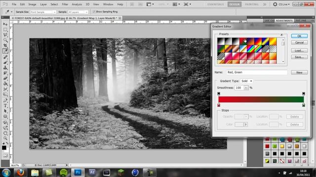 Photoshop Tutorial: Gradient Maps смотреть онлайн