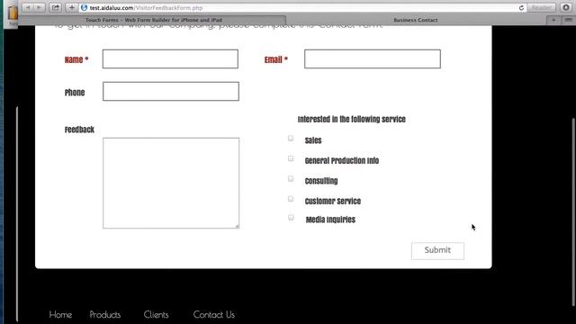 How to update the form sent response message using Touch Forms for Mac смотреть онлайн