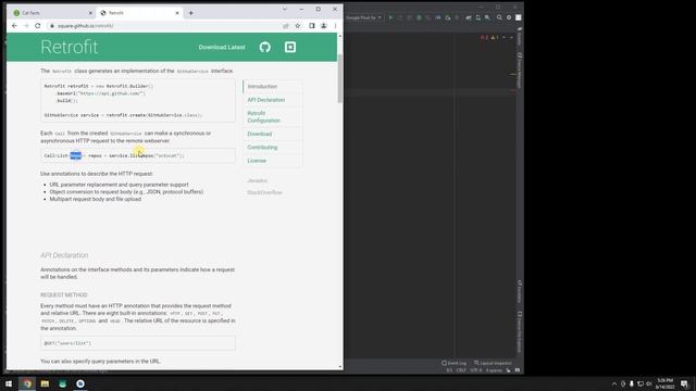 Simple REST Web Service Call in Android смотреть онлайн