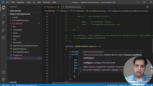 Web API Documentation using NSwag смотреть онлайн