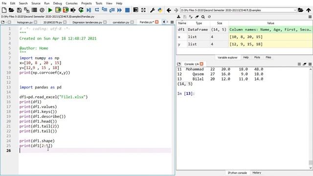 Lecture 18-4-2021 python pandas2 смотреть онлайн