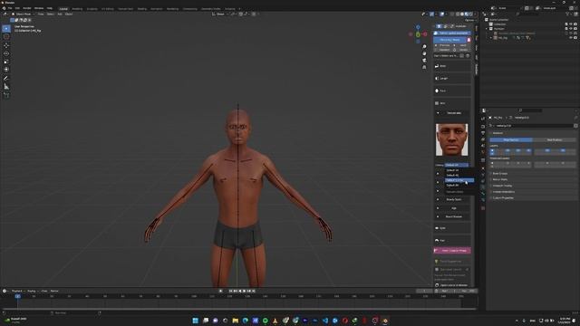 4 Minutes 3D Character Creation: Human Generator Tutorial смотреть онлайн