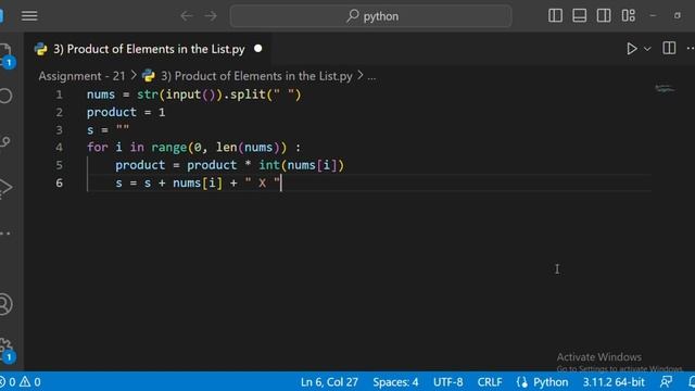 Assignment - 21 | Functions | Python | CCBP 4.0 смотреть онлайн
