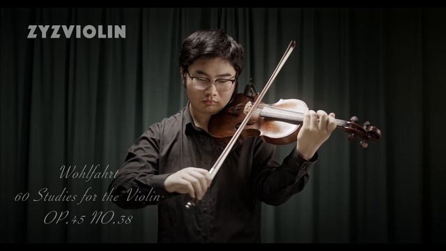 Franz Wohlfahrt: 60 Violin Etudes Op.45  No. 38