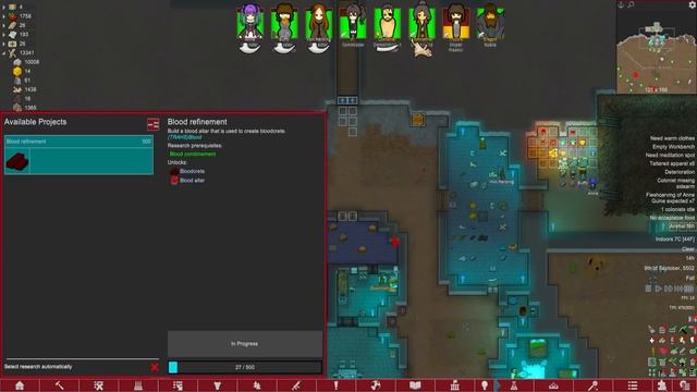 A Petting Zoo for Vampires | Rimworld: Blood Feast #5 смотреть онлайн