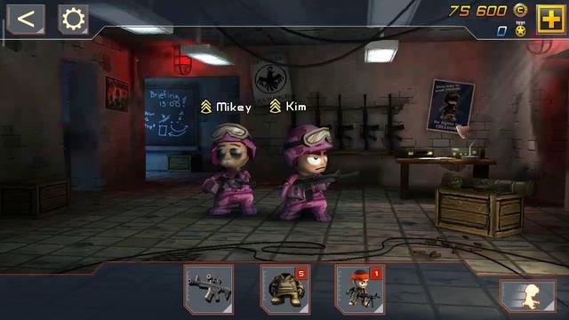 Прохожу задания. Очень сложно с защитой репортёров. Tiny Troopers 2: Special oops смотреть онлайн