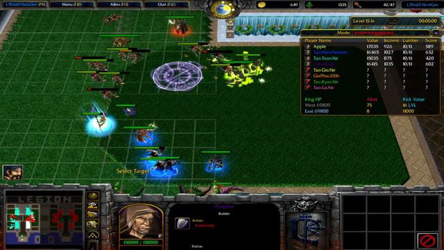 Warcraft 3 classic | Legion TD | GTV смотреть онлайн