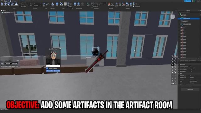 HOW TO MAKE A CITY IN ROBLOX STUDIO Part 10 - Museum Interior, Restaurant смотреть онлайн