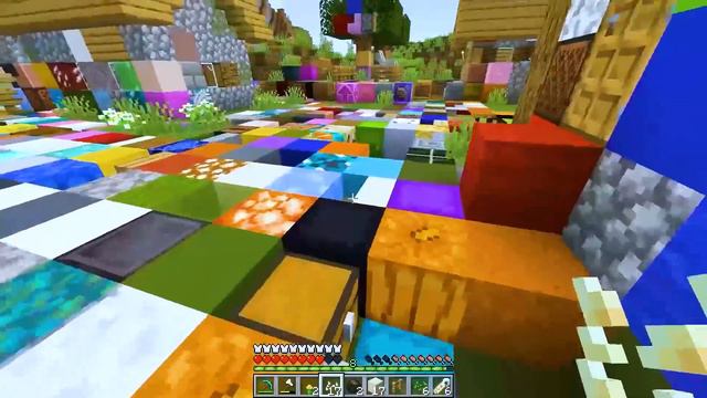 Minecraft But EVERY BLOCK I TOUCH IS RANDOM! смотреть онлайн