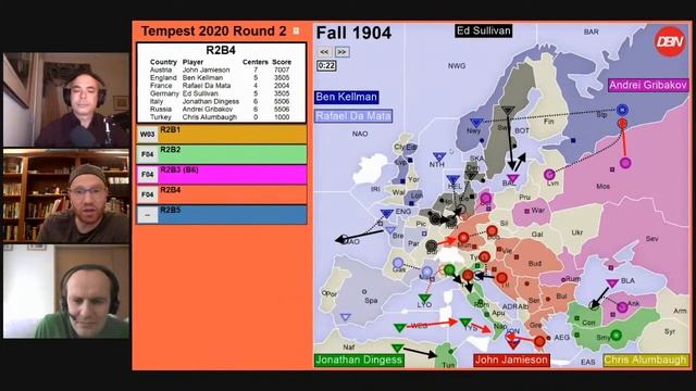 Replay | Tempest in a Teapot Diplomacy Tournament: Round 2 Game 4 смотреть онлайн