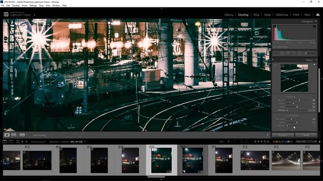 Обработка ночной фотографии adobe lightroom смотреть онлайн