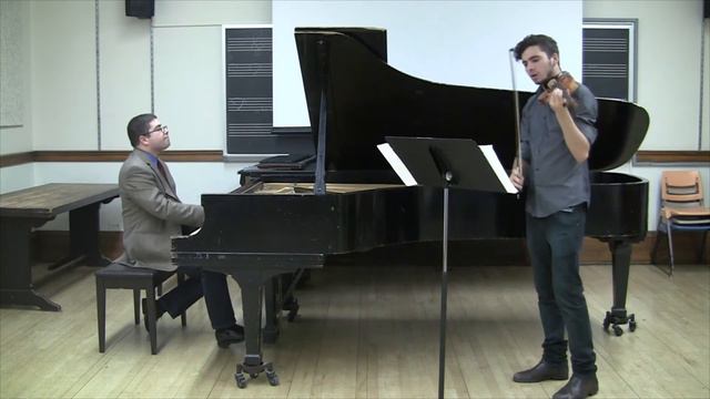 Cesar Franck - Sonata for Violin and Piano in A Major - 2nd Mvt смотреть онлайн