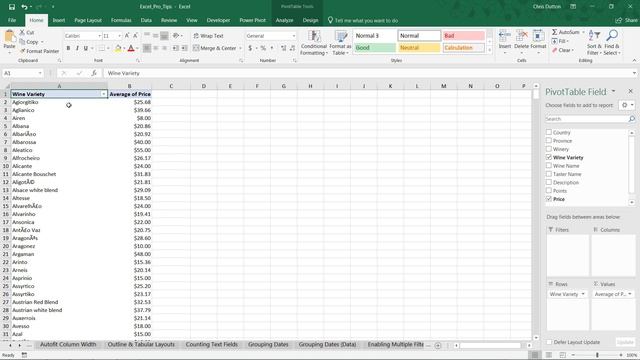 EXCEL PRO TIP: PivotTable Value Grouping смотреть онлайн