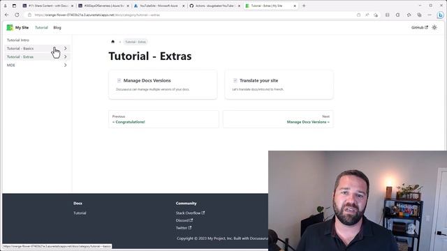 Build a website using Azure Static Web Apps and Authenticate with AAD смотреть онлайн