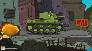 мега танки против босса - мультики про танки