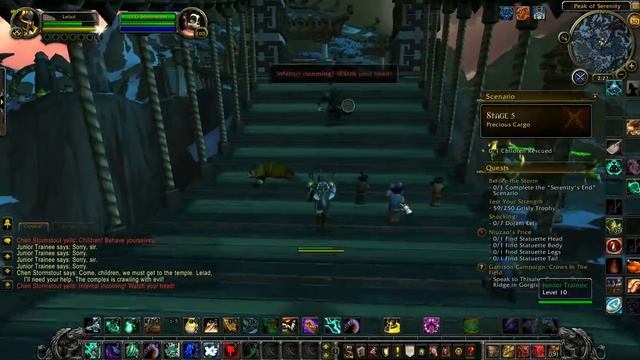 World of Warcraft Legion: Serenity's End (Monk Class Hall) смотреть онлайн