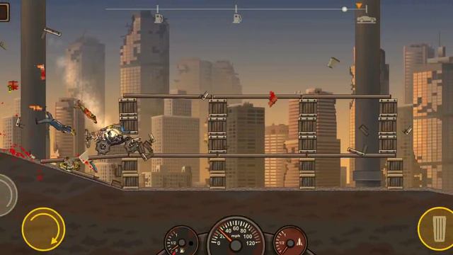 Earn to die 2. Новая машина, хот род и куча веселья. смотреть онлайн