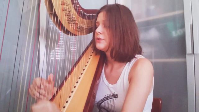 Feel ( Robbie Williams ) Harp Cover by Daria Supernova смотреть онлайн