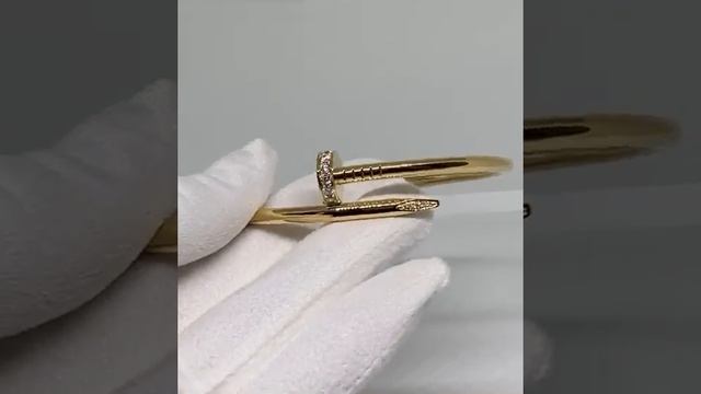БРАСЛЕТ JUSTE UN CLOU Cartier #браслет #бриллианты #jewellery #браслет #гвоздь #cartier #ювелирные смотреть онлайн