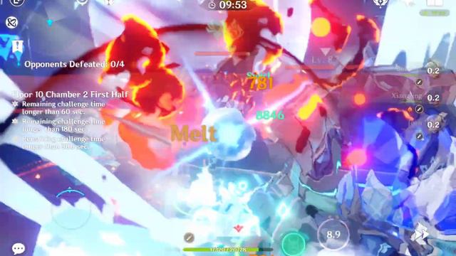 Being TERRIBLE at SPIRAL ABYSS | FLOOR 10 | Genshin on Xiaomi Pad 5 смотреть онлайн