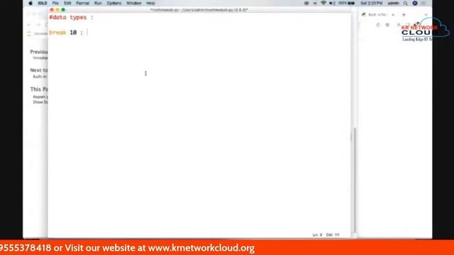 Python with Automation || Enroll Now for new batch || KR Network Cloud смотреть онлайн