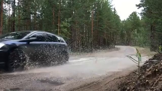 Toyota Caldina Zzt241 Slow-motion Тойота Калдина замедленная съёмка
