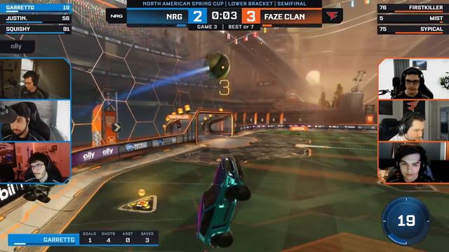 NRG Vs FaZe | RLCS 2022-23 Spring: North America Spring Cup | 21 May 2023