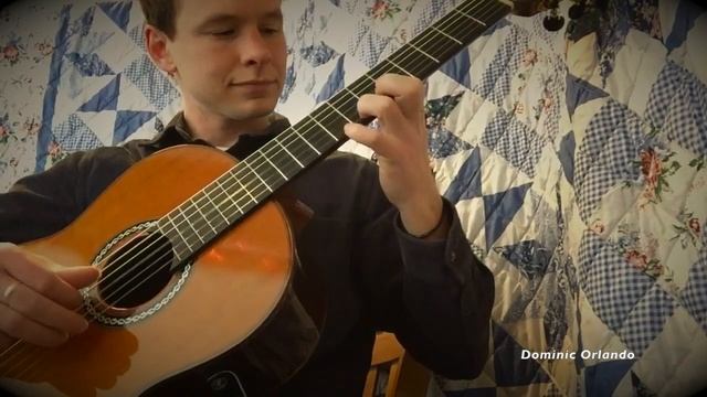 Tárrega's "Sueño - Mazurka in C" played by Dominic Orlando смотреть онлайн