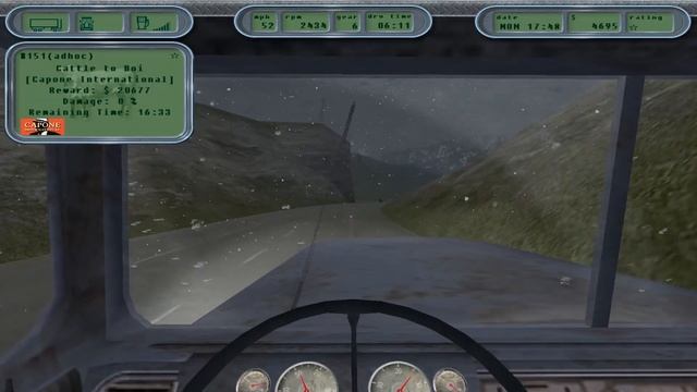 Hard Truck: 18 Wheels of Steel - Delivery from Denver to Boise - Hard difficulty смотреть онлайн