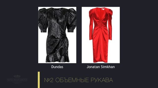 Топ 5 трендов на вечерние платья