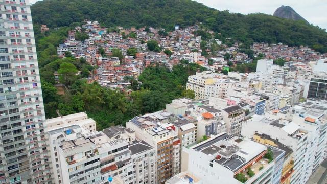Praia de Copacabana - Rio de Janeiro - Brasil - Visto de cima em 5.4K - Dji Air 2S смотреть онлайн