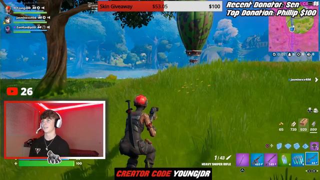 LIVE FORTNITE ITEM SHOP, NEW STREET FIGHTER SKINS AND GIFTING SKINS LIVE #Fortnite #FortniteItemSho смотреть онлайн
