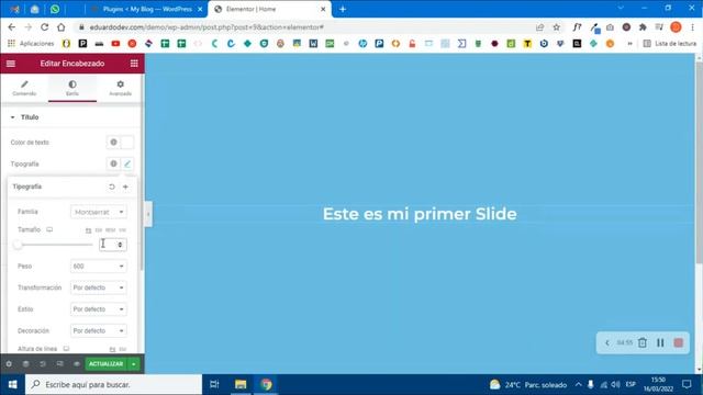 Cómo crear un Slider con Wordpress & Elementor Gratis - Edición 2022 смотреть онлайн