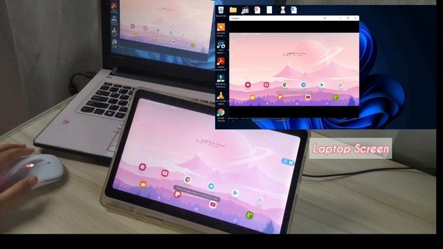 How to Project/Screen Mirror your Samsung Tab to Pc/Laptop смотреть онлайн