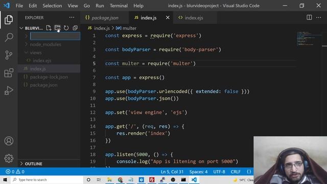 Build a Node.js & Express Blur Video Background Online Tool Using FFMPEG Boxblur Filter in JS смотреть онлайн