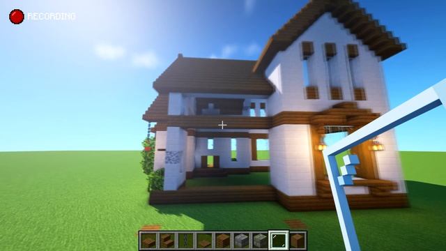 Minecraft: Big Cottage House / Mansion Tutorial - [ How to Make a Cottage House ] 2020 смотреть онлайн