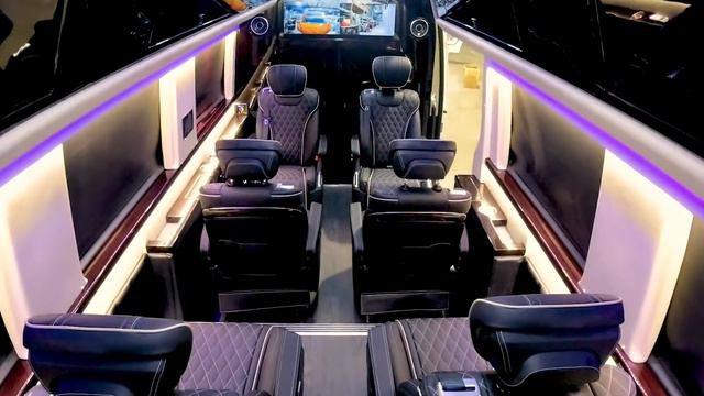 Mercedes Sprinter Interior - Executive Coach Builders смотреть онлайн