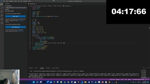 How to DRAW With Pygame смотреть онлайн